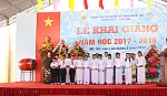Chủ tịch Quốc hội dự lễ khai giảng tại Trường THCS Lê Ngọc Hân