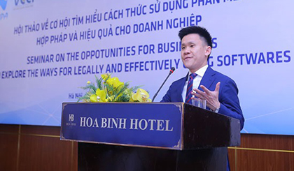Gary Gan, director of the Compliance program for Asia-Pacific, BSA (Photo: ictnews.vn)