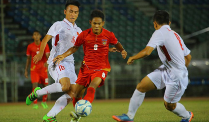 U18 Myanmar đã vượt qua Việt Nam để giành vé đi tiếp. (Nguồn: MFF)
