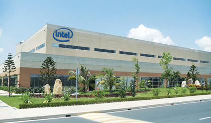 An Intel factory at the Saigon Hi-Tech Park