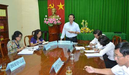 ông Nguyễn Văn Danh, Ủy viên BCH Trung ương Đảng, Bí thư Tỉnh ủy, Chủ tịch HĐND tỉnh 