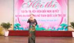 Tien Giang provincial Women's Union organized the contest for good propagandist
