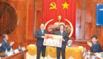 Bí thư Tỉnh ủy Nguyễn Văn Danh tiếp Phó Thủ tướng nước CHDCND Lào
