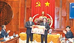 Secretary of the Provincial Party Committee hosts Lao Deputy Prime Minister