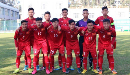 Vietnam's U19 team. (Photo: vff.org.vn)  