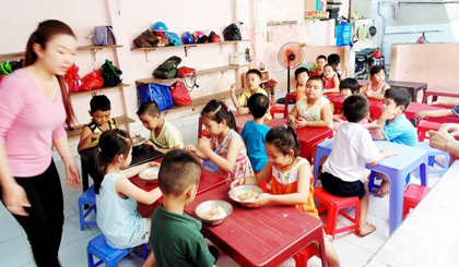 Preschoolers receive lunch support of $5.2.