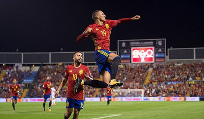 Tây Ban Nha đã giành vé dự vòng chung kết Worl