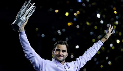 Federer vô địch Thượng Hải Masters. (Nguồn: Getty Images)