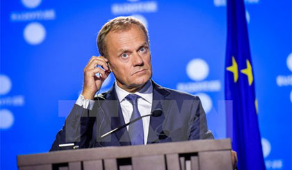 Chủ tịch Hội đồng châu Âu Donald Tusk. Nguồn: AFP/TTXVN