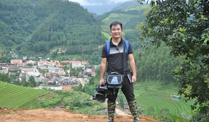 Late VNA’s reporter Dinh Huu Du (Source: VNA)