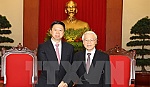 Tổng Bí thư tiếp Đặc phái viên của Tổng Bí thư, Chủ tịch Trung Quốc