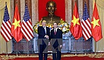 Chủ tịch nước Trần Đại Quang hội đàm với Tổng thống Hoa Kỳ