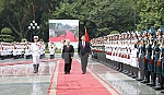 Tổng Bí thư Nguyễn Phú Trọng chủ trì Lễ đón Tổng Bí thư Trung Quốc