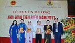 Tiền Giang có 2 cán bộ quản lý giáo dục tiêu biểu năm 2017