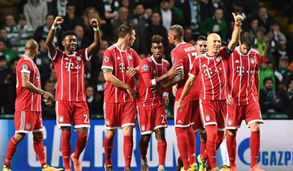 Bayern giành vé sớm 2 lượt trận. (Nguồn: Daily Mail)