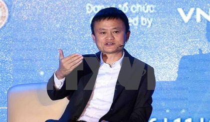 Tỷ phú Jack Ma. Ảnh: Phạm Kiên/TTXVN