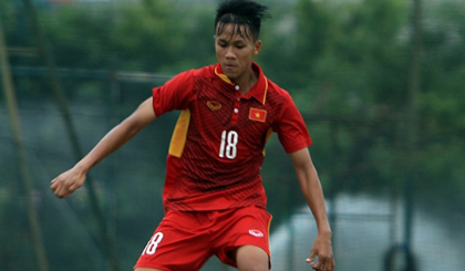 Bao Toan opens the scoring for Vietnam.