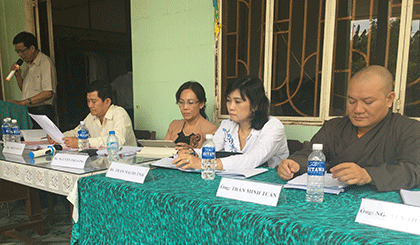 Đại biểu HĐND tỉnh và HĐND huyện Cái Bè tiếp xúc cử tri tại xã Mỹ Lương, huyện Cái Bè