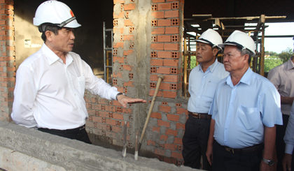  Tan Thanh Secondary School is being urgently completed.