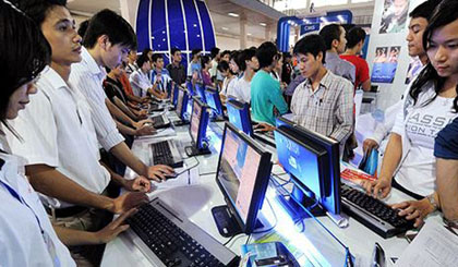More than half of Vietnam's population are using the internet.