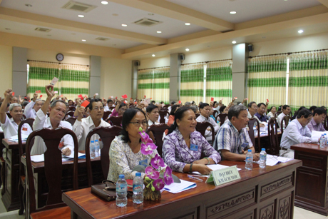Ngày 24-11, Hội Người cao tuổi tỉnh tổ chức Đại hội Đại biểu bất thường Hội Người cao tuổi (NCT) tỉnh nhiệm kỳ 2016-2021. 