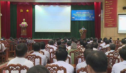 At the conference. Photo: thtg.vn
