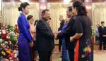 Lao leaders meet diplomatic corps ahead of National Day