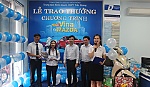 VNPT Tiền Giang trao thưởng xe Honda Lead cho khách hàng