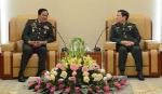 Defence Minister receives Lao, Cambodian war veterans
