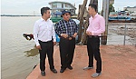 Khảo sát vị trí đặt bến tàu cao tốc Tiền Giang - Vũng Tàu