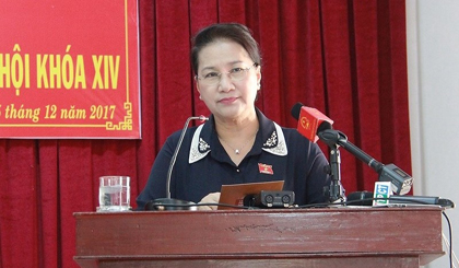National Assembly Chairwoman Nguyen Thi Kim Ngan