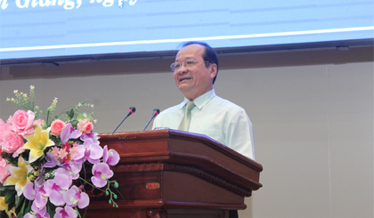 Phó Chủ tịch UBND tỉnh Trần Thanh Đức giải trình về công tác gia đình