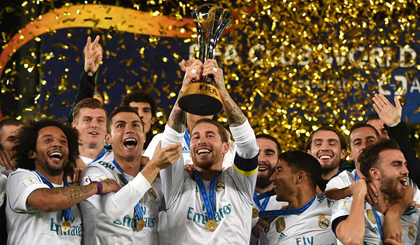 Real Madrid lần thứ 3 vô địch FIFA Club World Cup. (Nguồn: Getty Images)
