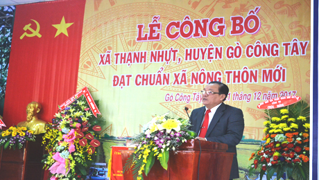 PCT UBND tỉnh, Lê Văn Nghĩa phát biểu tại buổi lễ