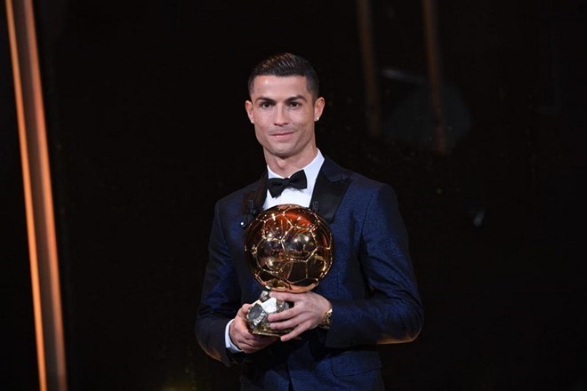 Ronaldo lần thứ 5 giành Quả bóng vàng. (Nguồn: AFP)