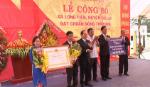 Long Tien is proclaimed the new rural commune