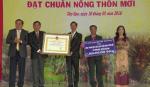 Trung Hoa is recognized as the new rural commune