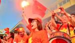 Fans send congrats to Vietnam over historic semi-final win