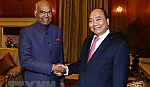 Thủ tướng Nguyễn Xuân Phúc hội kiến Tổng thống Ấn Độ
