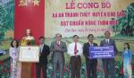 An Thanh Thuy is recognized as the new rural commune