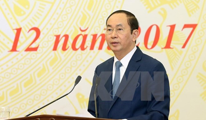 President Tran Dai Quang (Photo: VNA)