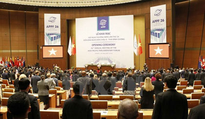 The opening session of the APPF-26 (Source: VNA)