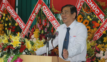 Đồng chí Nguyễn Minh Tân, Tổng Biên tập Báo Ấp Bắc ôn lại truyền thống 55 báo Đảng Tiền Giang mang tên Ấp Bắc