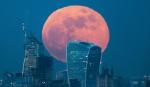 Hình ảnh trăng xanh, trăng máu và siêu trăng đêm 31-1