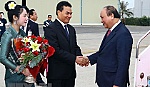 Thủ tướng đã đến Vientiane, bắt đầu chuyến công tác tại Lào