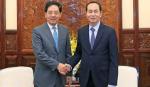 President Tran Dai Quang hosts outgoing Chinese Ambassador to Vietnam
