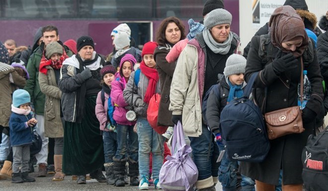 Người tị nạn tại Đức. Nguồn: AP