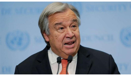 Tổng thư ký Liên hợp quốc Antonio Guterres. Nguồn: Reuters