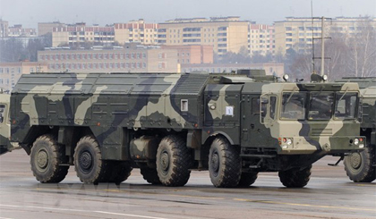 Hệ thống tên lửa Iskander của Nga. Nguồn: AFP/TTXVN