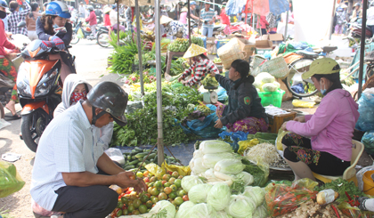 Giá nhiều loại rau củ tăng mạnh.